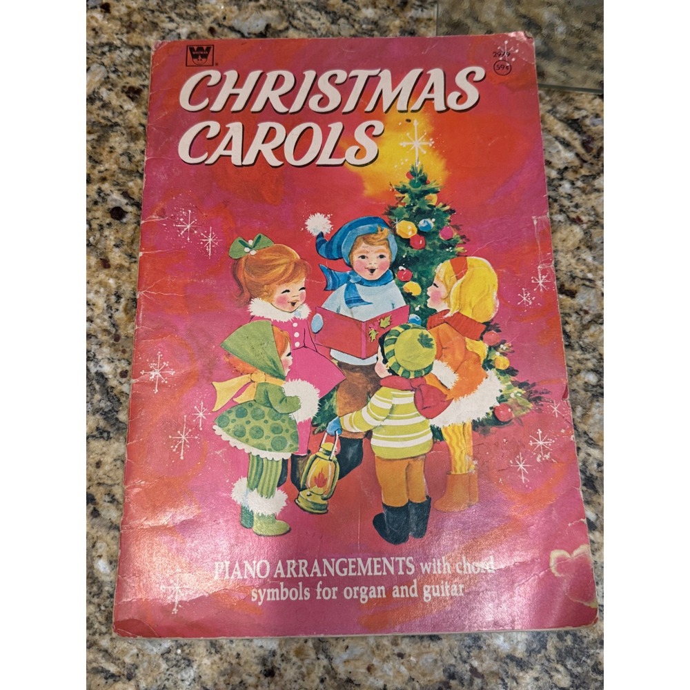 Vintage Whitman Christmas Carols Songbook Karl Schulte Eugenie Illustrations